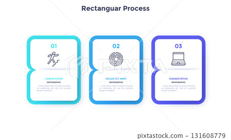 Modern Vector Infographic Banner. Business Illustration for presentation 131608779