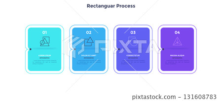 Modern Vector Infographic Banner. Business Illustration for presentation 131608783