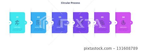 Modern Vector Infographic Banner. Business Illustration for presentation 131608789