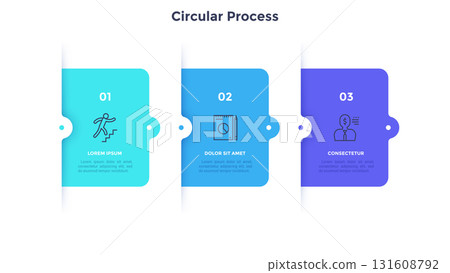 Modern Vector Infographic Banner. Business Illustration for presentation Modern Vector Infographic Banner. Business Illustration for presentation 131608792