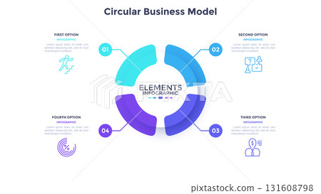 Modern Vector Infographic Banner. Business Illustration for presentation 131608798