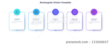 Modern Vector Infographic Banner. Business Illustration for presentation 131608837