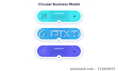 Modern Vector Infographic Banner. Business Illustration for presentation Modern Vector Infographic Banner. Business Illustration for presentation 131609055