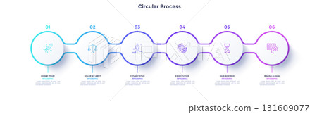 Modern Vector Infographic Banner. Business Illustration for presentation 131609077