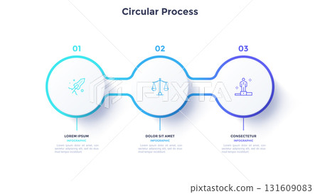 Modern Vector Infographic Banner. Business Illustration for presentation 131609083