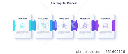 Modern Vector Infographic Banner. Business Illustration for presentation 131609116