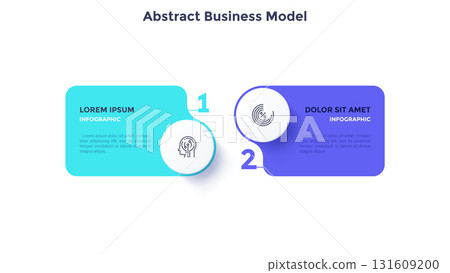 Modern Vector Infographic Banner. Business Illustration for presentation 131609200