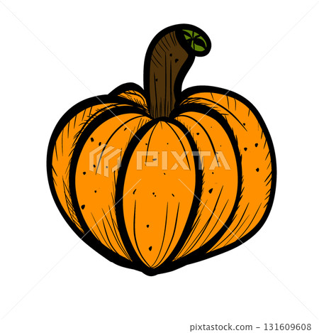 illustration of pumpkin 131609608