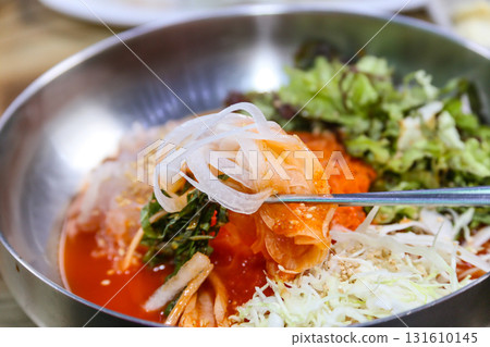 Korean cold Raw Fish Soup 131610145