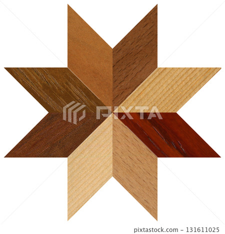 Wooden marquetry can be patterns created from the combination of pine and walnut wood, wooden floor, parquet, cutting board Wooden marquetry can be patterns created from the combination of pine and walnut wood, wooden floor, parquet, cutting board 131611025