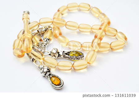 Orange and silver beads sequenced, short rosary, tespih tesbih Orange and silver beads sequenced, short rosary, tespih tesbih 131611039