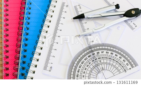Educational Image Writing Utensils and Ruler 16:9 131611169