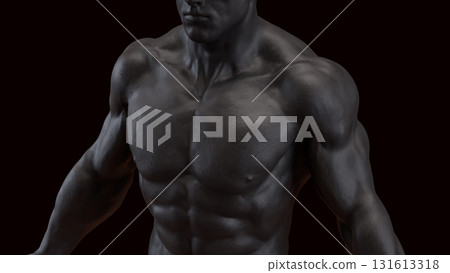 The Human Body for Science or medical concept 3d Rendering. The Human Body for Science or medical concept 3d Rendering. 131613318