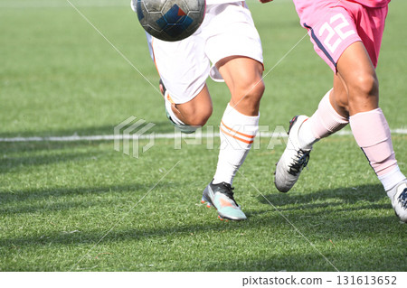Soccer player to dribble Soccer player to dribble 131613652