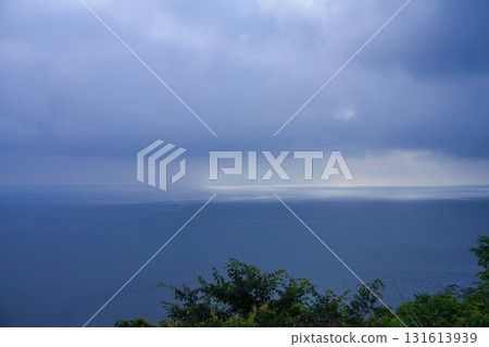 A fantastic morning view of the Sea of Japan from the observation deck 131613939