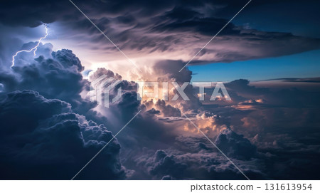 thunder storm lightning bolt cloud bright strike power thunder storm lightning bolt cloud bright strike power 131613954