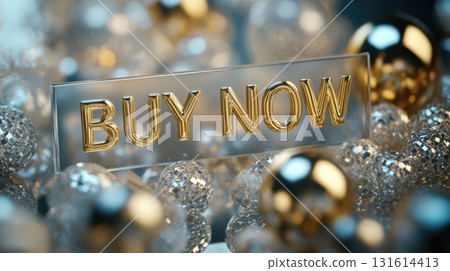 glass block words letters text closeup shot buy 131614413