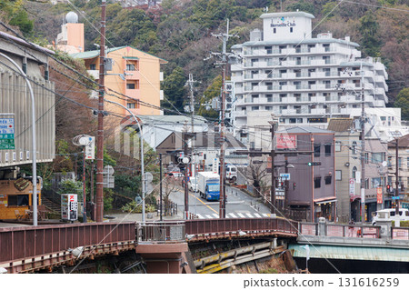 Arima溫泉鎮在冬天 131616259