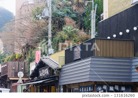 Arima溫泉鎮在冬天 131616260