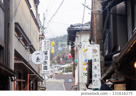 Arima溫泉鎮在冬天 131616275