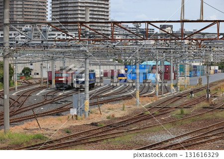 JR貨運隅田川貨運站的風景 JR貨運隅田川貨運站的風景 131616329