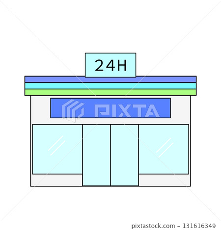 便利店的插圖 131616349
