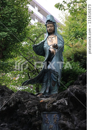 東京都台東區洗足的吉原弁財天風景 131616873