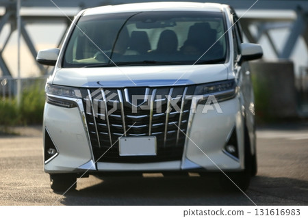 White luxury minivan image 131616983