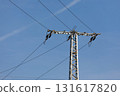 Electric line post three-phase 131617820