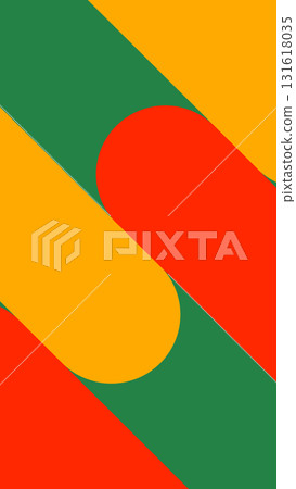 A simple background illustration with a Christmas-inspired color scheme 131618035