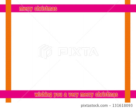 聖誕快樂框架白色背景點 聖誕快樂框架白色背景點 131618093