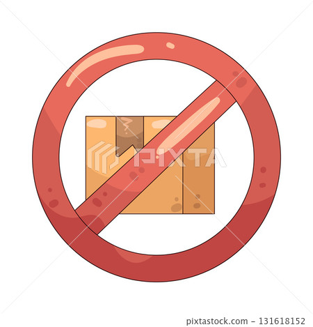 illustration of Restricted Goods illustration of Restricted Goods 131618152