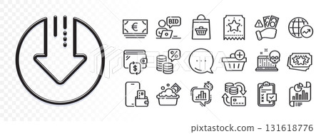 Loyalty points, Report document and Phone wallet line icons for web app. Glare of light effect. Message icon. Pack of Launder money, World statistics, Checklist pictogram icons. Vector Loyalty points, Report document and Phone wallet line icons for web app. Glare of light effect. Message icon. Pack of Launder money, World statistics, Checklist pictogram icons. Vector 131618776