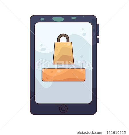 illustration of Online Shopping 131619215