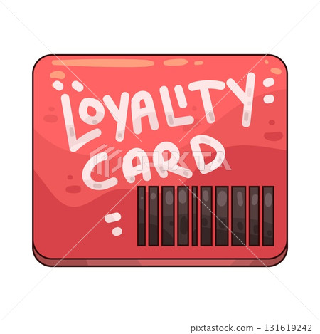 illustration of Loyalty Card 131619242
