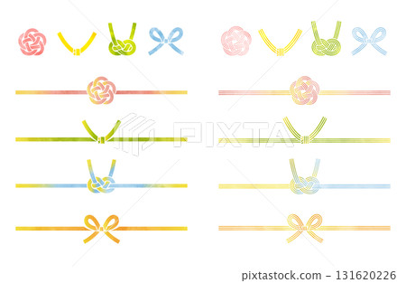 日式水引插畫集(水彩風格) 日式水引插畫集(水彩風格) 131620226