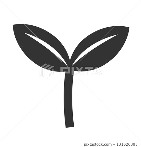 Flat illustration of Futaba | Black, Eco, Organic Flat illustration of Futaba | Black, Eco, Organic 131620393