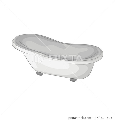 Illustration of bathtub Illustration of bathtub 131620593