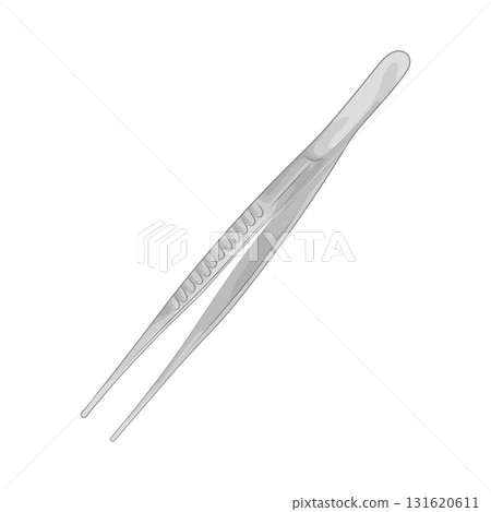 Illustration of tweezers  131620611