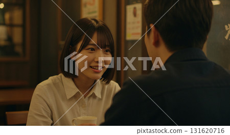 AI-generated images of lovers gazing at each other AI-generated images of lovers gazing at each other 131620716