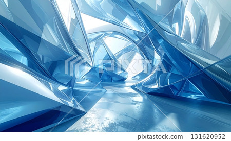Abstract light blue wave pattern line art texture vector Abstract light blue wave pattern line art texture vector 131620952