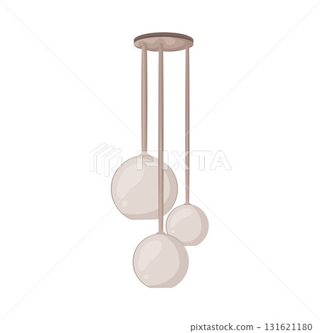 Illustration of hanging lamp Illustration of hanging lamp 131621180