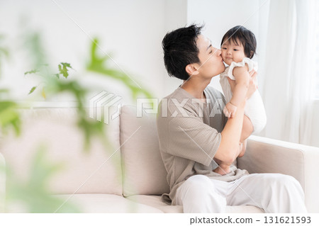 Dad and baby Dad and baby 131621593