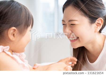 Mom and girl Mom and girl 131621654