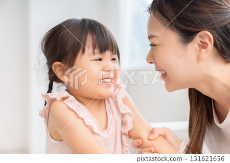 Mom and girl 131621656