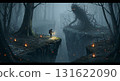 夜森林怪物創作圖像 夜森林怪物創作圖像 131622090