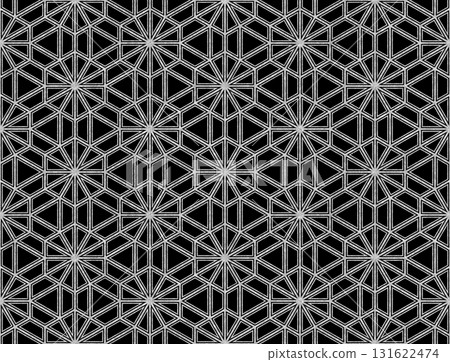 無縫銀雪花玳瑁圖案背景 131622474