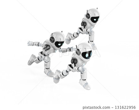 Assistant ai robots run in competition 131622956