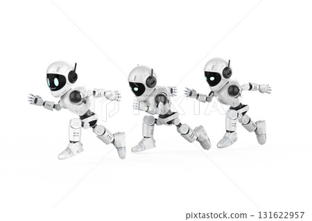 Assistant ai robots run in competition 131622957