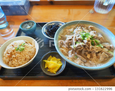 Yaeyama Soba Set Meal Okinawa Japan Yaeyama Soba Set Meal Okinawa Japan 131622996